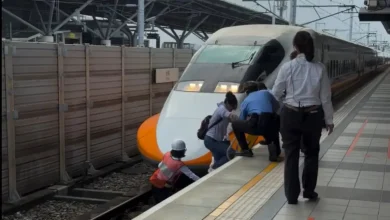 Photo of 旅客疑身体不适跌落轨道 高铁列车急停未酿伤亡