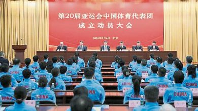 Photo of 中国代表团成立 拥36名奥运金牌
