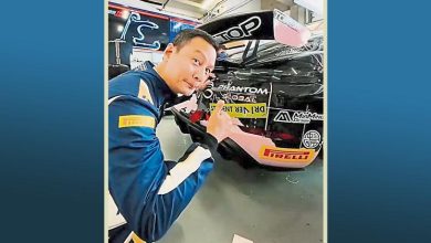 Photo of 吴彦祖化身赛车手气场全开