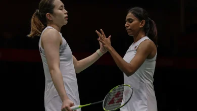 Photo of 【2026亚运会羽球】先盛后衰3局不敌圣坛 乐蒂为国拿下女双铜牌