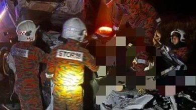 Photo of LPT1大道11车连环撞 造成4死