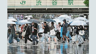 Photo of 台风“杜鹃”迫近日东部 日吁警惕河流氾滥