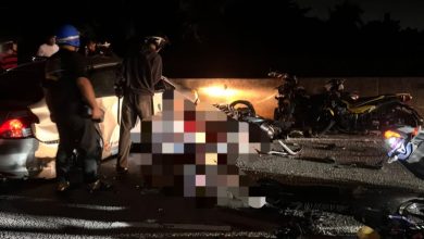 Photo of 15车凌晨连环撞 3骑士死 8人伤
