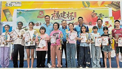 Photo of 吉福建公会填色绘画书法赛 汇聚300学生参加