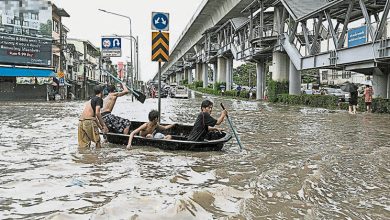 Photo of 曼谷连日暴雨成洪 逾万士兵出动救援