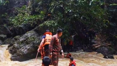 Photo of 消拯队绳索渡河救援 遇山洪19登山客获救