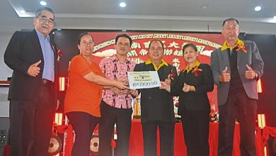 Photo of 【芭尾大发园关帝公联谊会联欢宴】吴俊益：大发园打造和谐街 芭尾关帝公庙有家了