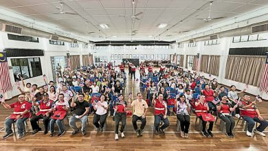 Photo of 威中红新月会等单位联办 150老小学员学急救