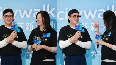 Photo of 张家辉为新戏剃光头 蒙嘉慧赞“有福气”被呛:叫你老公试试