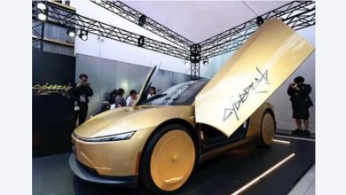 Photo of Cybercab杀到日本!金色蝴蝶门一开吸睛全场