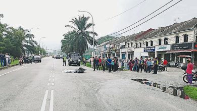 Photo of 3姐妹乘摩多车祸2死 民促团结路设减速丘