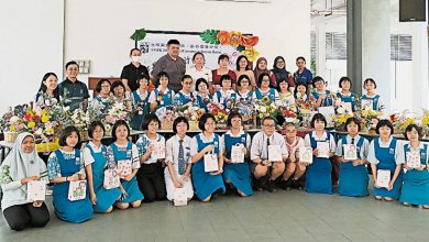 Photo of 恆中分校花景造型赛 廖莉玲王涴俞夺冠