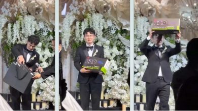 Photo of 新娘霸气宠夫! 婚礼豪送4.8万游戏显卡 新郎感动落泪