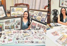 Photo of 洪峻颖白袍下的调色盘 藉画笔纾压疗疾