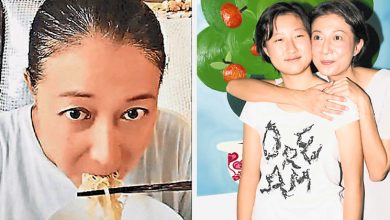 Photo of 小龙女食言不回家 吴綺莉闷吃麵过节
