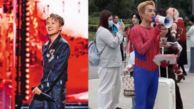 Photo of 摘下明星光环街头派传单 ！吴克群化身蜘蛛侠陪父寻子