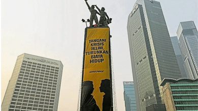 Photo of 普拉博沃执政2週年 印尼多地示威抗议