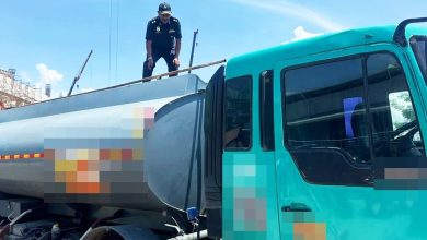 Photo of 内贸局联合水警截查罗里 起8190公升疑似柴油