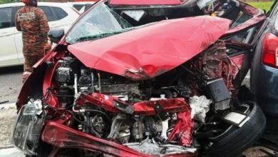 Photo of 沙亚南U10区车祸 罗里连撞11车 2人重伤