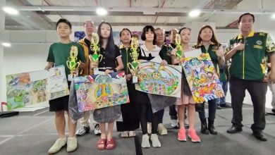 Photo of 狮子会海报比赛圆满举行　学生画笔描绘和谐人间