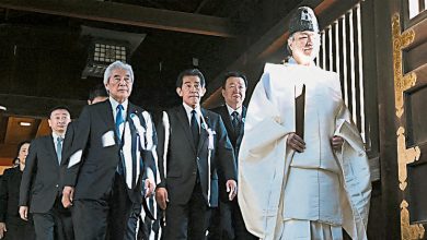 Photo of 不理会中韩抗议 高市再向靖国神社献祭祀费
