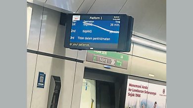 Photo of 图偷电缆 擅闯轨道 捷运加影线一度受阻