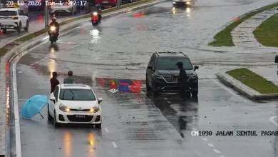Photo of 午后又豪雨 隆市多区水灾和塞车