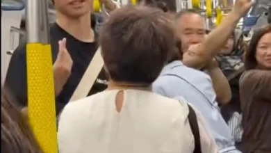Photo of 港铁大妈开骂 青年“人肉复读机”反制