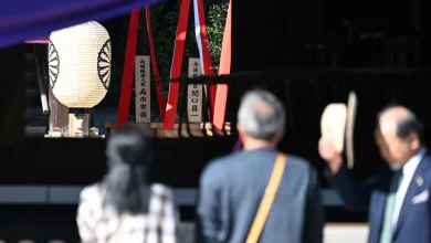Photo of 高市早苗靖国神社循例供奉供品 中国依例谴责