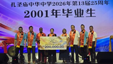 Photo of 校友成就提升母校声誉 祝友成: 校友是母校“行走名片”