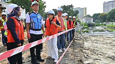 Photo of 再里尔：料明年9月竣工 双溪槟榔治水进度50.86%