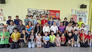Photo of 第5届全槟水墨画赛 郑意洁郑荧炜夺中学组冠军