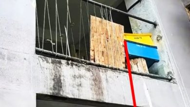 Photo of 组屋阳台栏杆断裂 4岁女童坠落草丛受伤