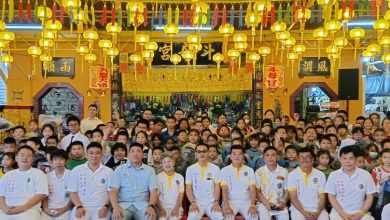 Photo of 甘边园斗母宫助学 165学生获书包文具及红包