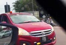Photo of 私家车贴“Bomba”字样装警示灯 警方证实逮捕35岁男子