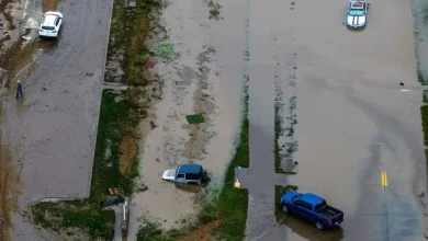 Photo of 美内布拉斯加州百年大雨  道路遭淹没多车被困