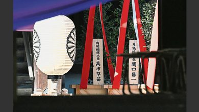 Photo of 阁员参拜 高市向靖国神社供奉祭品