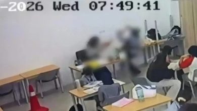 Photo of 男生挥斧砍女教师〡嫌犯仍留医 警向24人录供