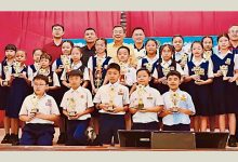 Photo of 玻广东公会颁奖励金 同时举行华小讲故事赛