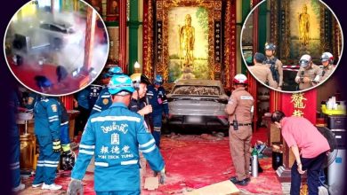 Photo of 轿车撞进观音庙 82岁老妇不治身亡