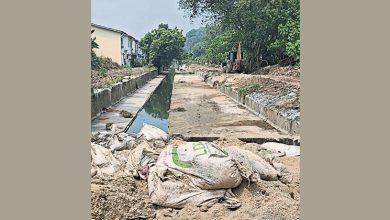 Photo of 解决数住宅区逢雨成灾 梁德志巡马打古今防洪沟