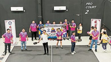 Photo of 威省福建会馆促进交流 匹克球赛18队竞技