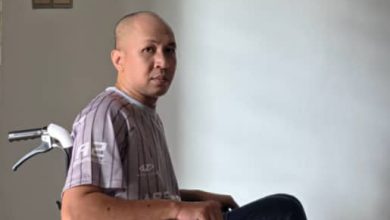 Photo of 伸援到吉兰丹 沈志强团队送轮椅给OKU